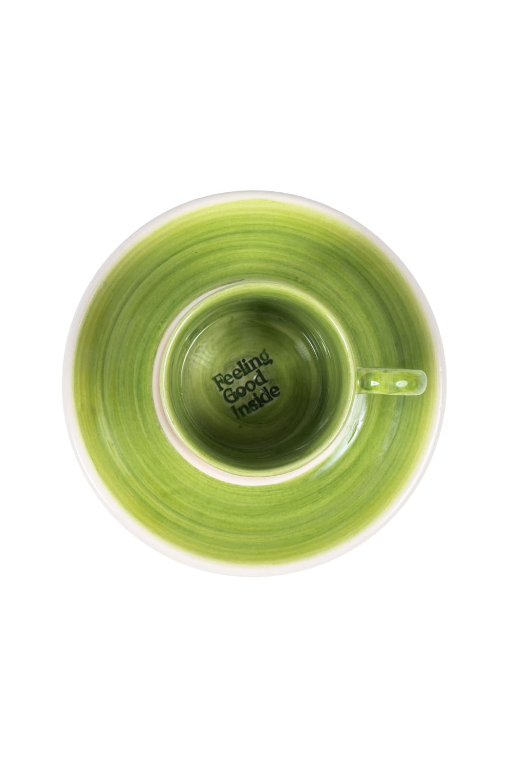 Feeling Good Inside-Lemon Splash Kulplu Türk Kahvesi Fincan Seti-Bardak-5-Milagron.com