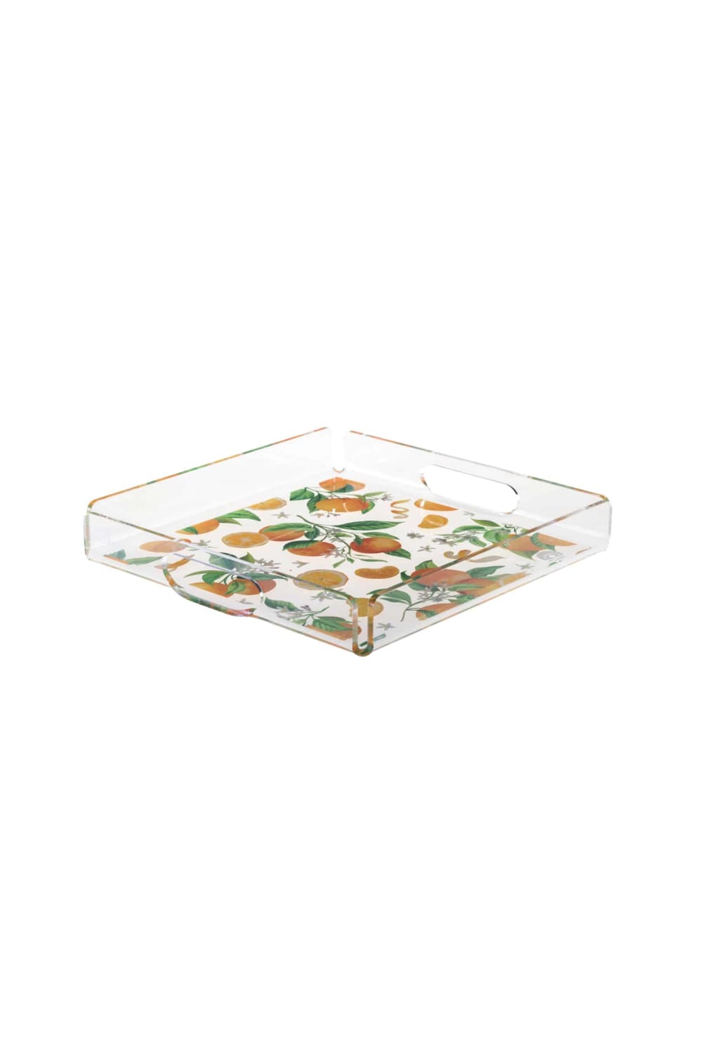 Feeling Good Inside-Mandarin Plexi Tray 25x25 Tepsi-Sunum Aksesuarları-2-Milagron.com