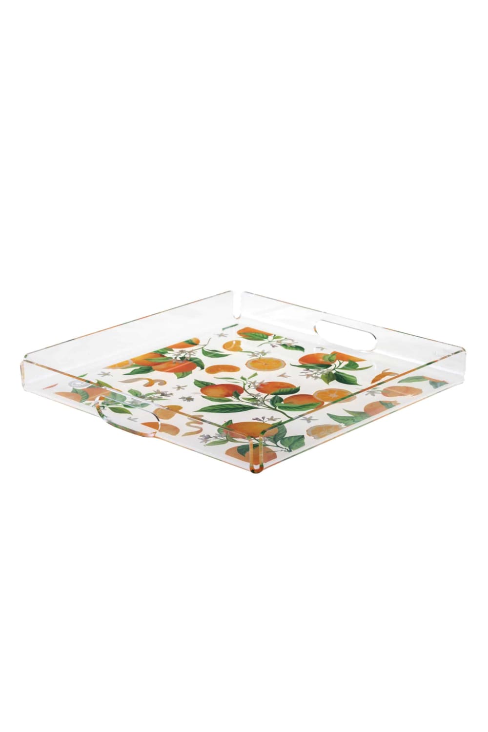 Feeling Good Inside-Mandarin Plexi Tray 33x33 Tepsi-Sunum Aksesuarları-2-Milagron.com