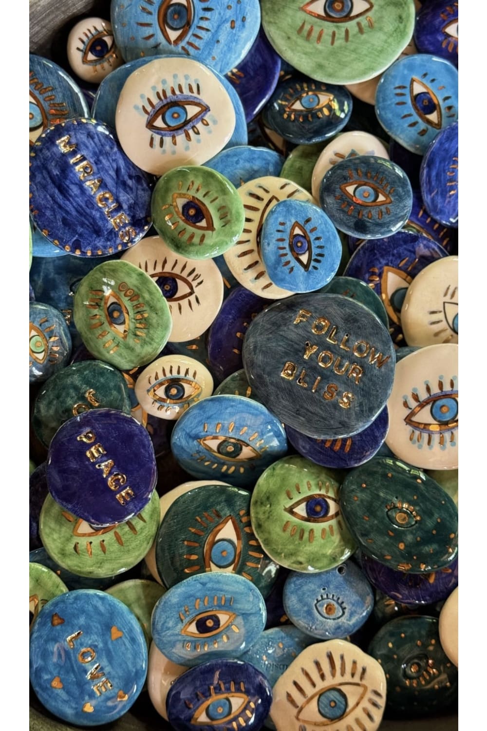 Feeling Good Inside-Motivasyon Set / Tiny Eye Beads Set-Biblo-3-Milagron.com