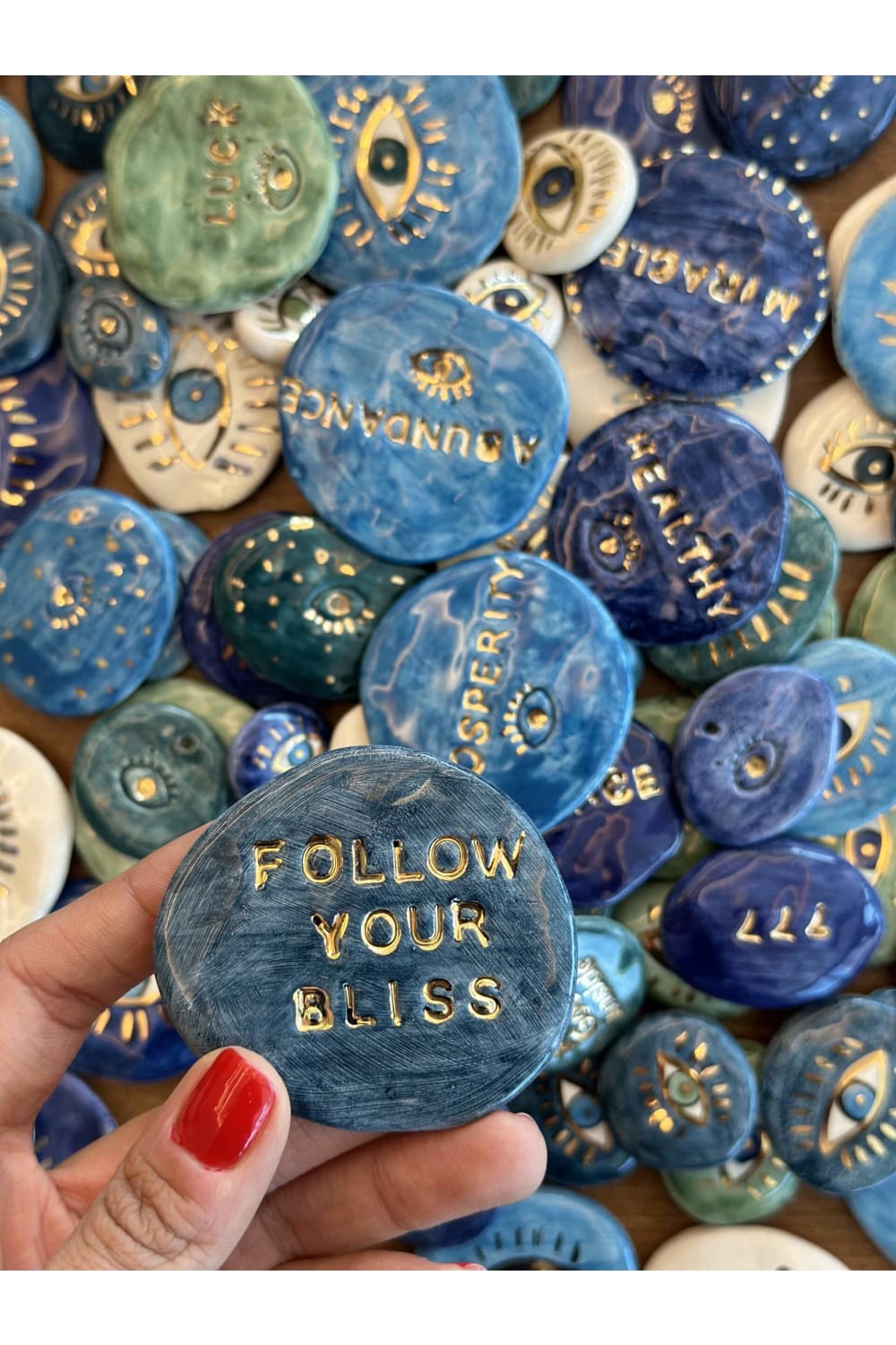 Feeling Good Inside-Motivasyon Set / Tiny Eye Beads Set-Biblo-4-Milagron.com