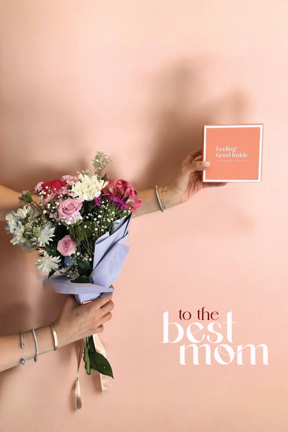 Feeling Good Inside-Super Mom Mug – Özel Hediye Kutulu-Bardak-3-Milagron.com