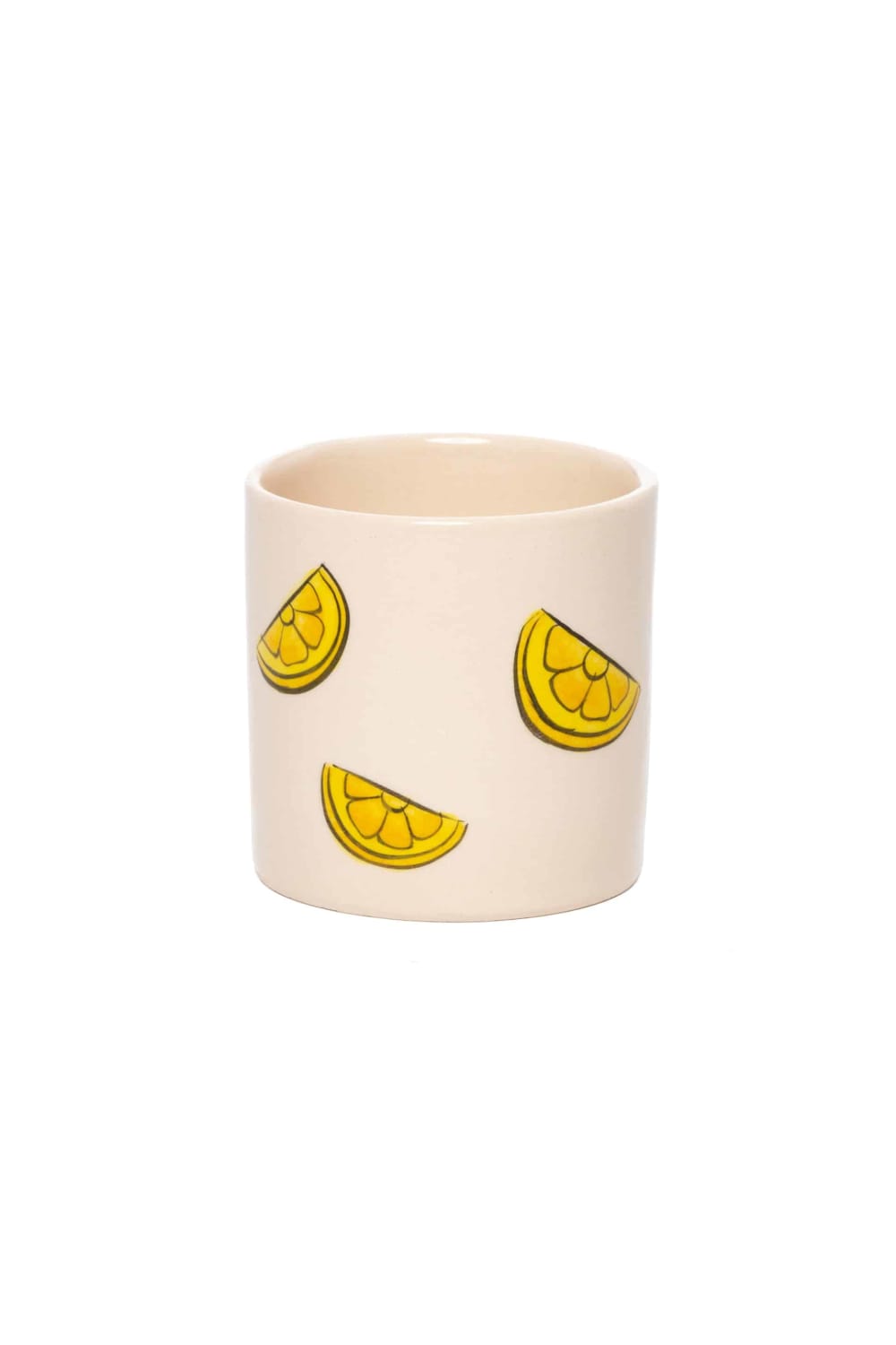 Feeling Good Inside-Three- Slice Lemons Handmade Seramik Mug-Bardak-2-Milagron.com