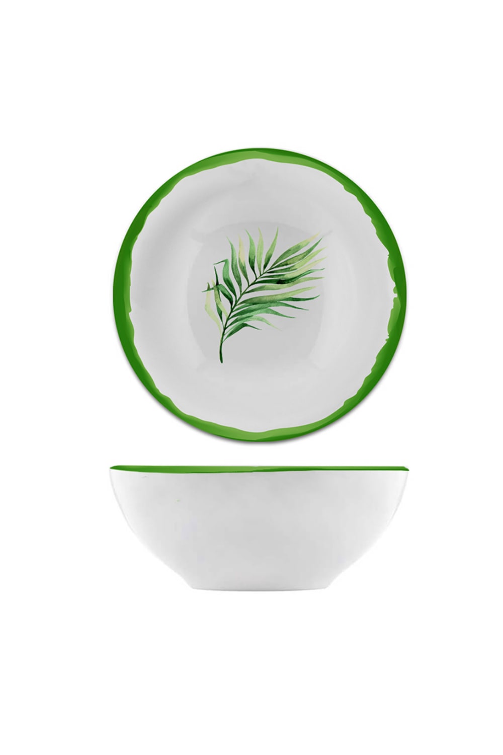 Fern&Co-Bowl Collections / Tropical Melami̇n 4'lü Kase-Tabak & Kase-1-Milagron.com