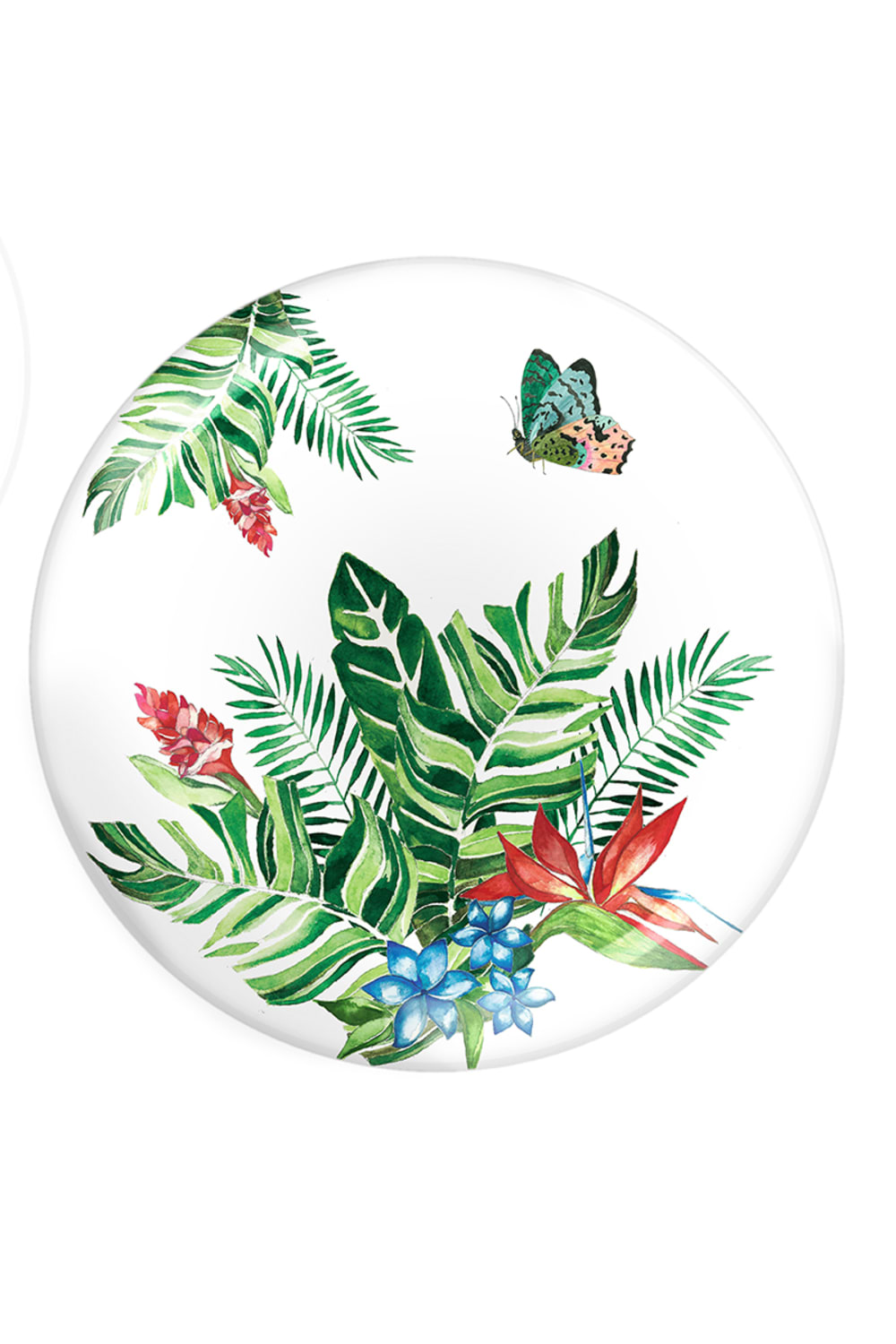 Fern&Co-Butterfly Collection 4'lü Büyük Boy Tabak-Tabak & Kase-1-Milagron.com