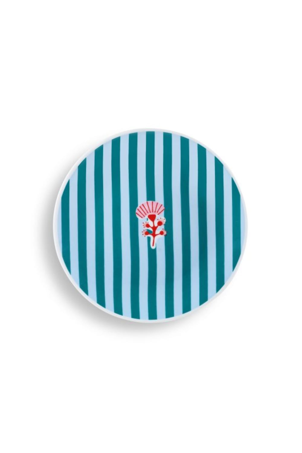 Fern&Co-Joy Collection Nostalgia Stripes Tatlı Tabağı-Tabak & Kase-1-Milagron.com