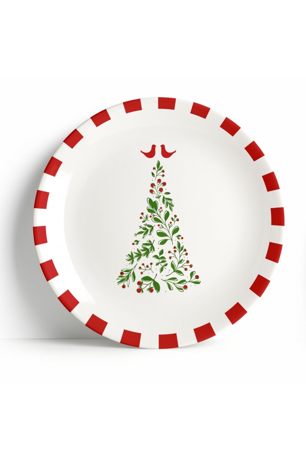 Fern&Co-Merry Merry Collection 4'lü Büyük Tabak-Tabak & Kase-1-Milagron.com