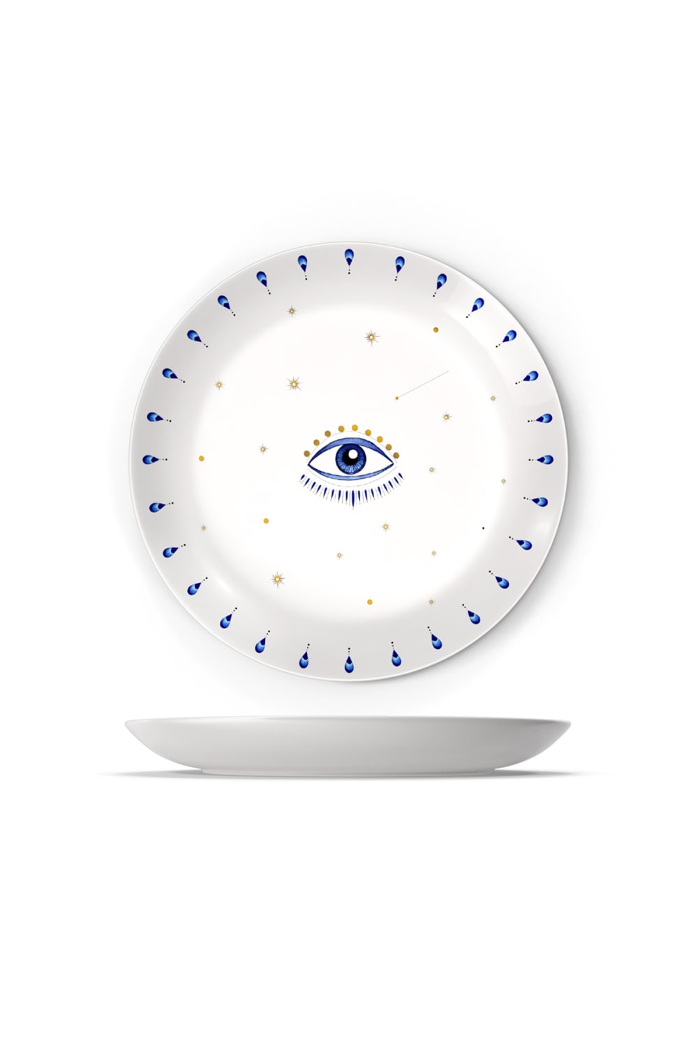 Fern&Co-Spirit Eye Collection Çukur Yemek Tabağı-Tabak & Kase-1-Milagron.com