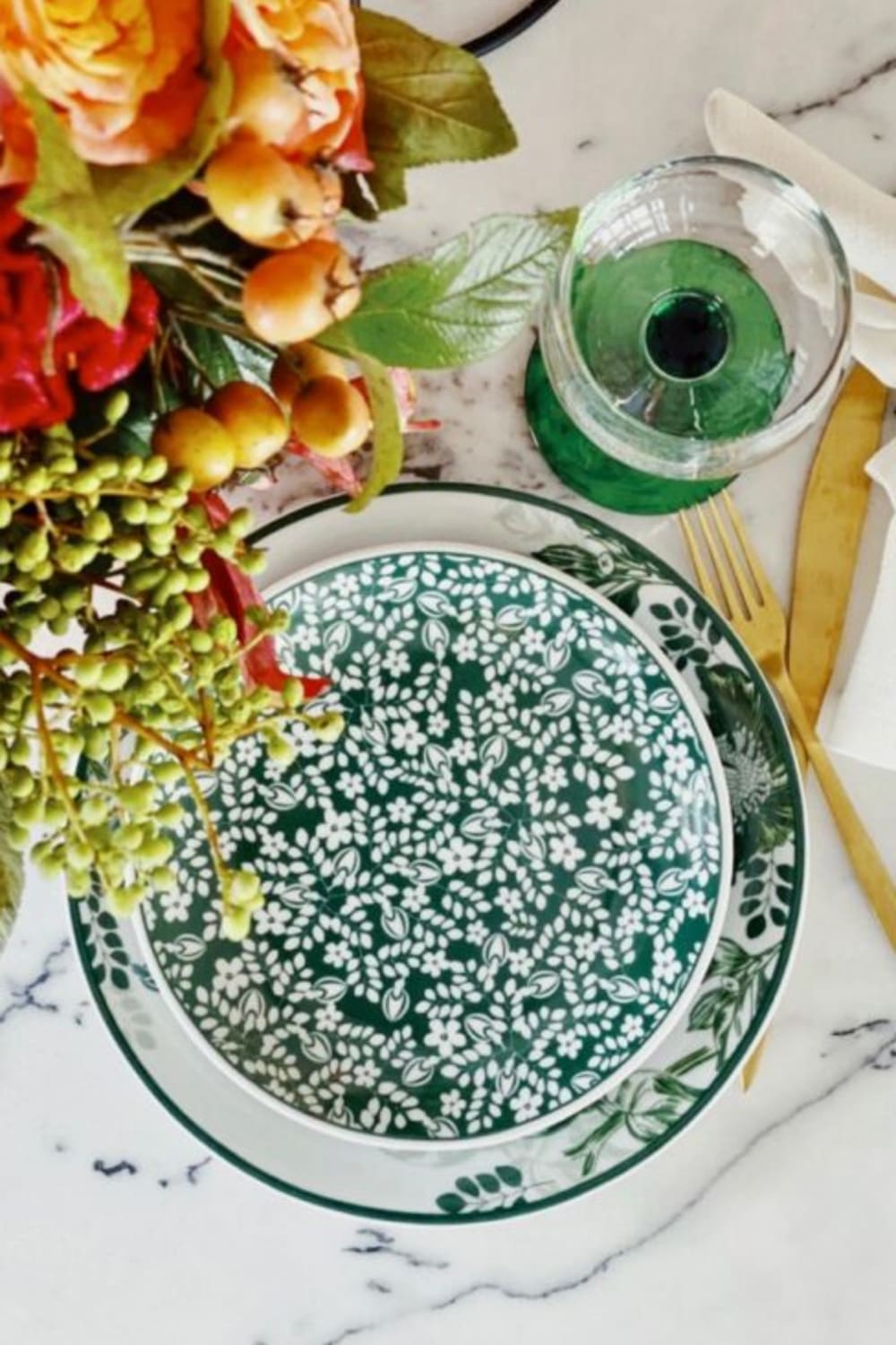 Fern&Co-Victorian Garden Collection Aperi̇tif Tabağı-Tabak & Kase-2-Milagron.com