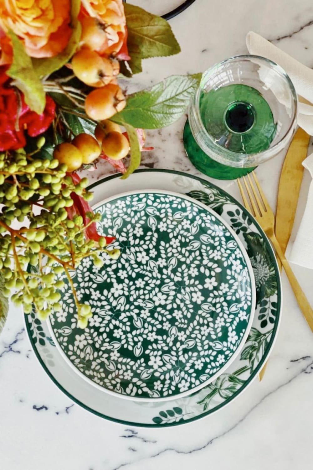 Fern&Co-Victorian Garden Collection Aperitif Tabağı-Tabak & Kase-2-Milagron.com