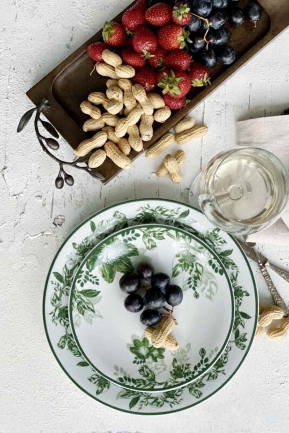 Fern&Co-Victorian Garden Collection Tatlı Tabağı-Tabak & Kase-2-Milagron.com