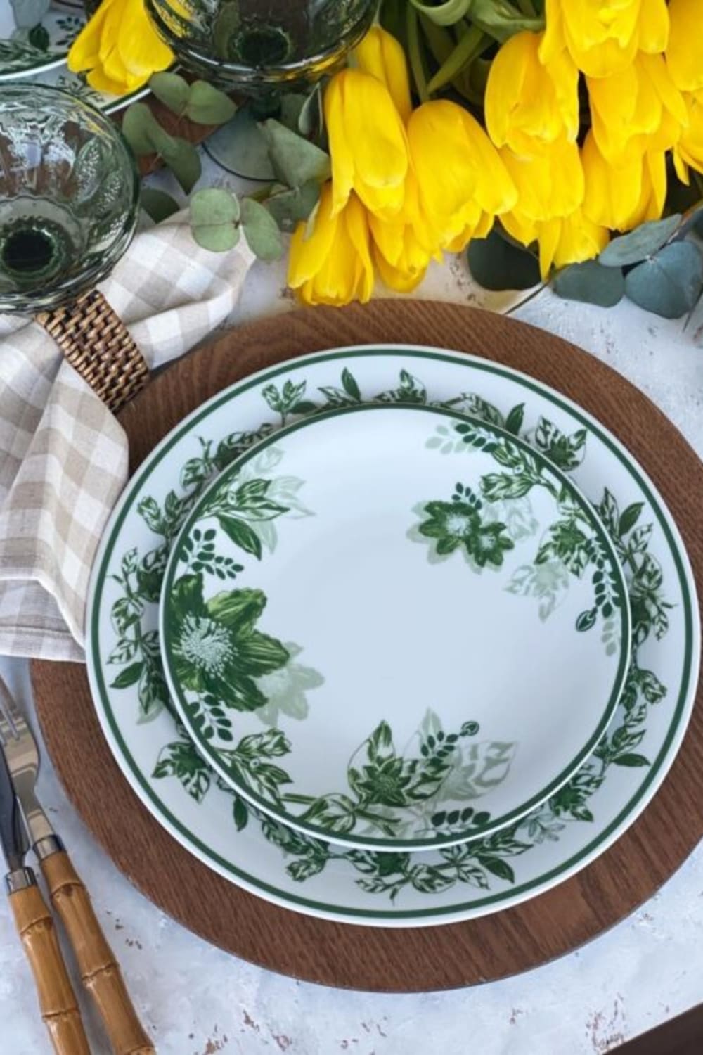 Fern&Co-Victorian Garden Collection Tatlı Tabağı-Tabak & Kase-3-Milagron.com