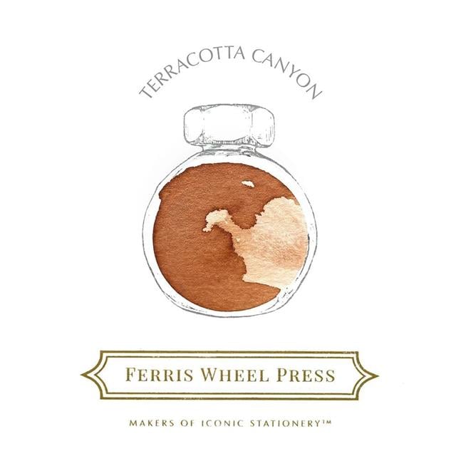 Ferris Wheel Press-38 Ml Şişe Mürekkep Terracotta Canyon-Şişe Mürekkep-5-Milagron.com