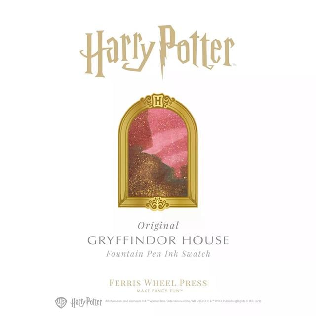 Ferris Wheel Press-Harry Potter Gryffindor House Şişe Mürekkep 38 Ml-Şişe Mürekkep-5-Milagron.com