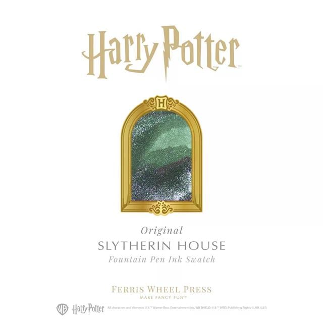 Ferris Wheel Press-Harry Potter Slytherin House Şişe Mürekkep 38 Ml-Şişe Mürekkep-5-Milagron.com