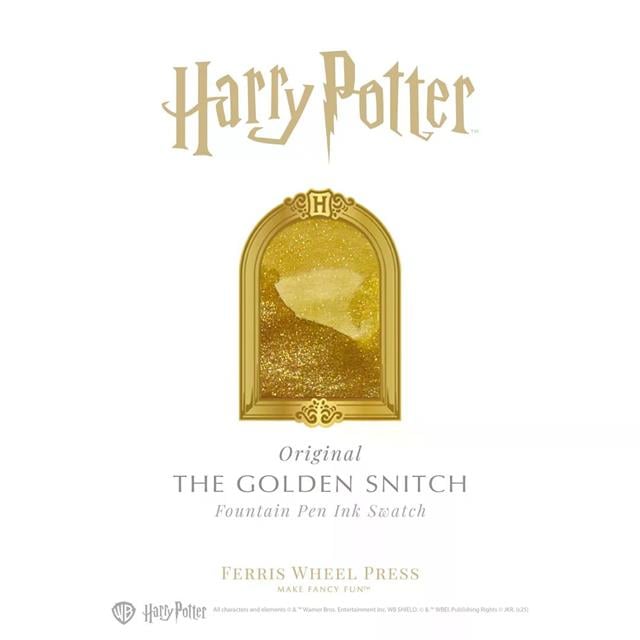 Ferris Wheel Press-Harry Potter The Golden Snitch şişe Mürekkep 38 Ml-Şişe Mürekkep-5-Milagron.com