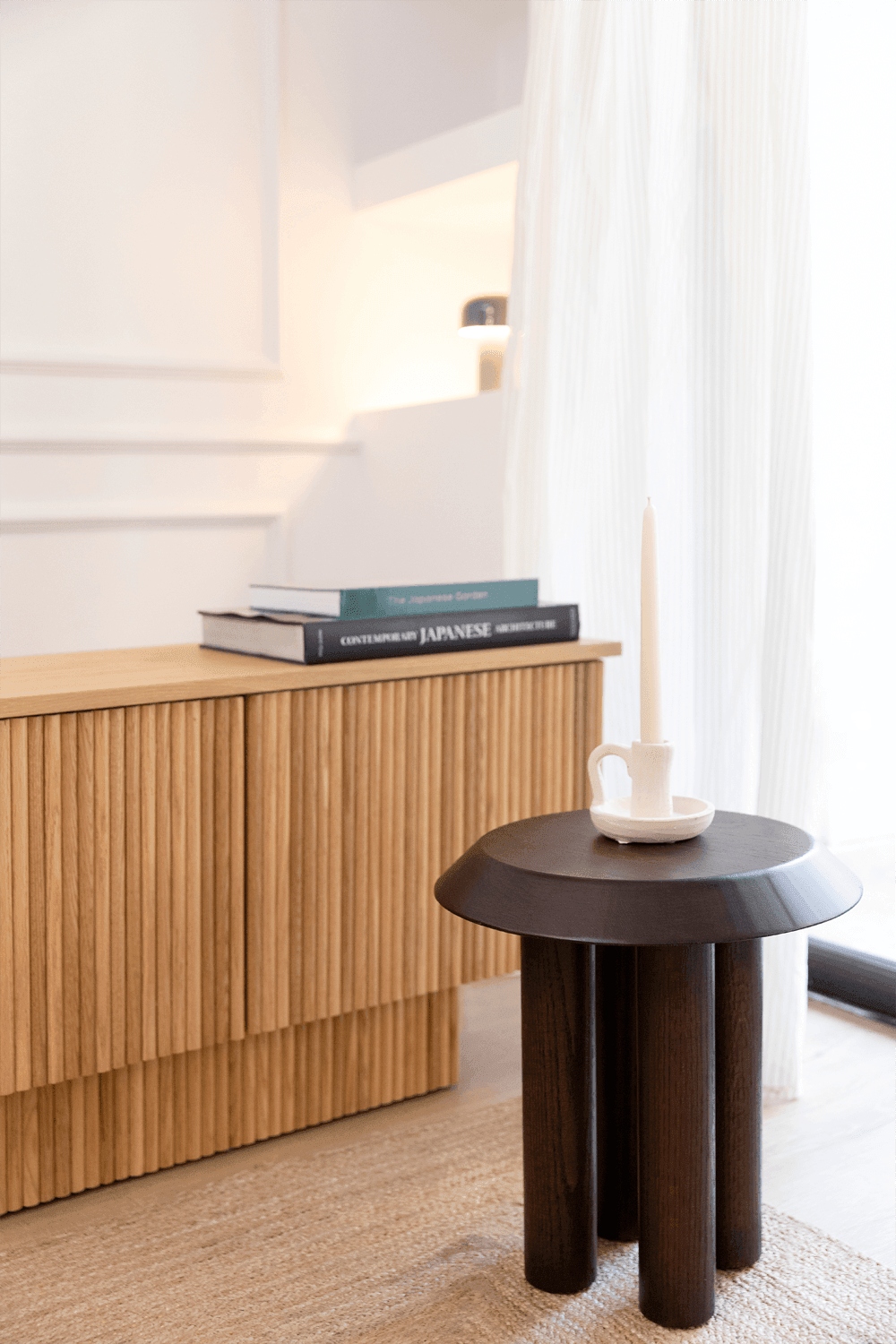 Fhurn-Haus - Masif Ceviz Yan Sehpa-Sehpa-3-Milagron.com