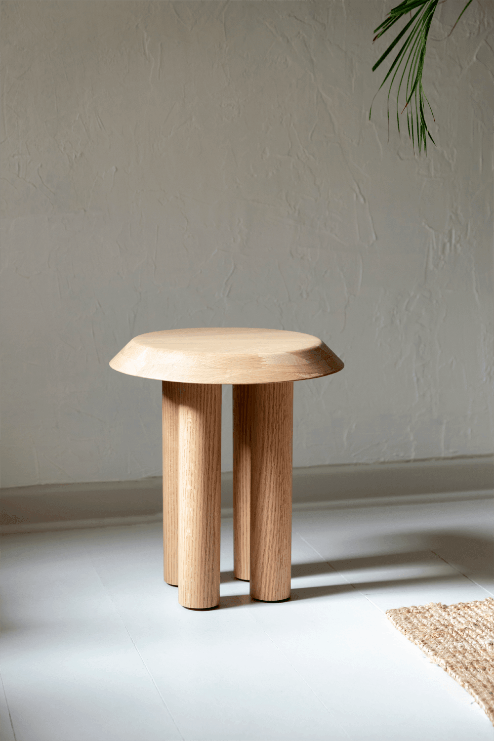 Fhurn-Haus - Masif Meşe Yan Sehpa-Sehpa-2-Milagron.com