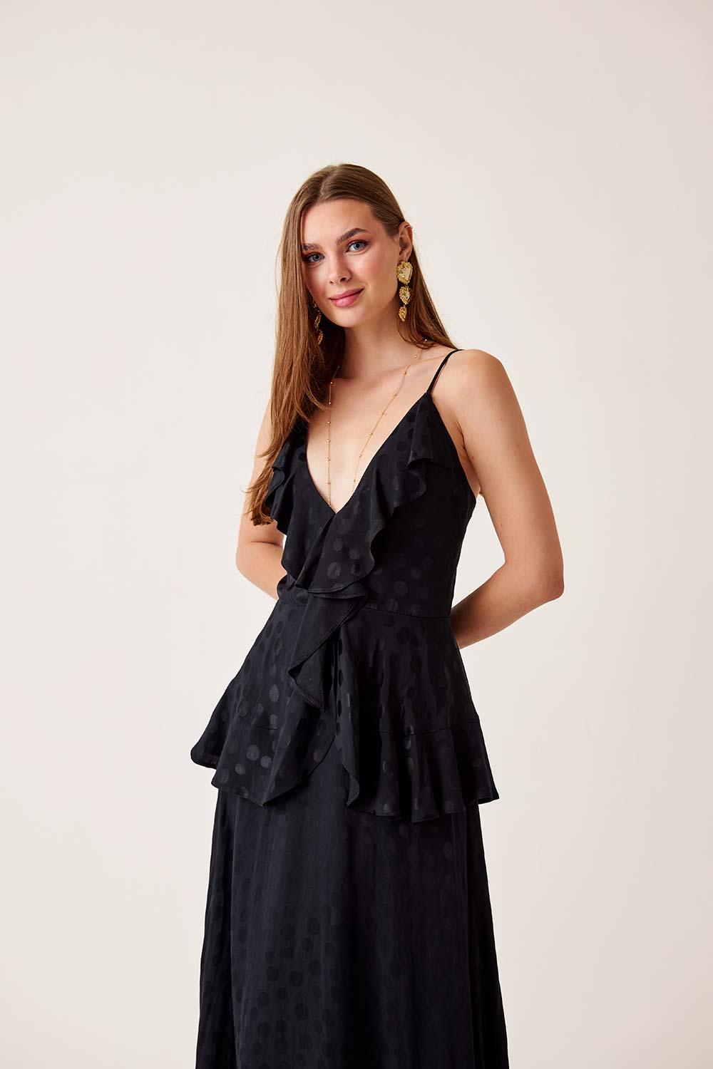 Fickle Hearts-Bianca Uzun Elbise-Elbise-2-Milagron.com