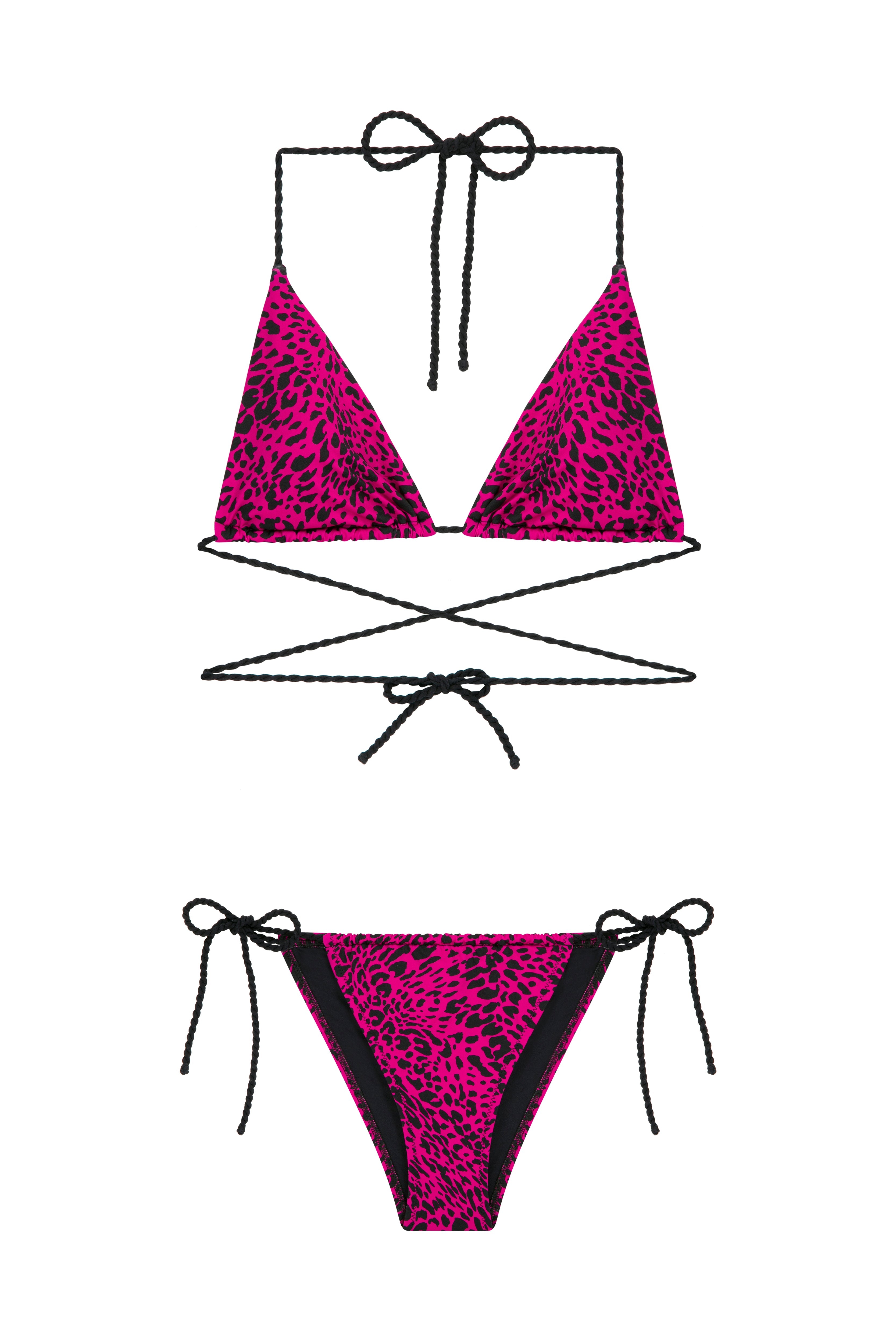 Fifth Sense Lingerie-Santa Clara Set-Bikini & Mayo-4-Milagron.com