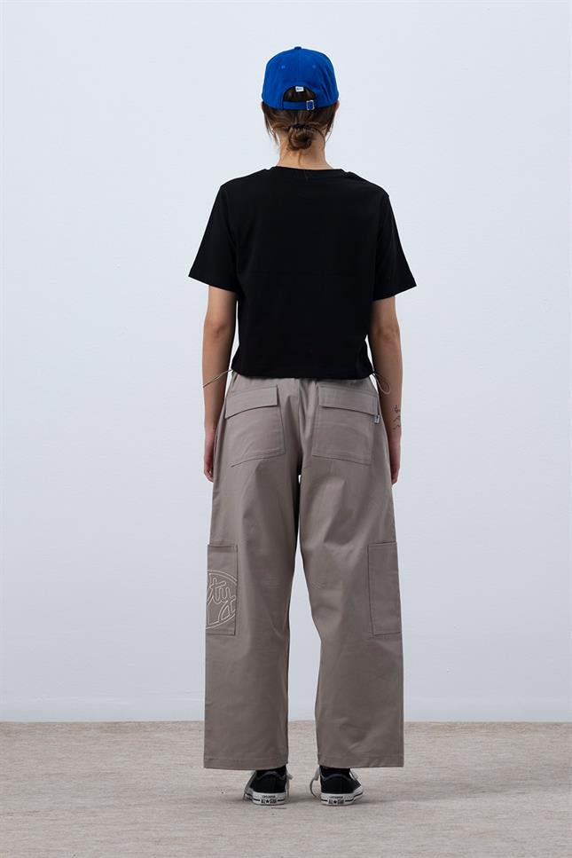 Fifty Pieces-Bej Core Kargo Pantolon-Pantolon-5-Milagron.com