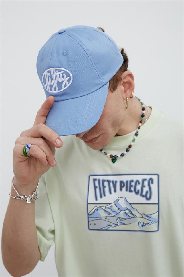 Fifty Pieces-Fifty Pieces Açık Mavi Cap şapka-Şapka-6-Milagron.com
