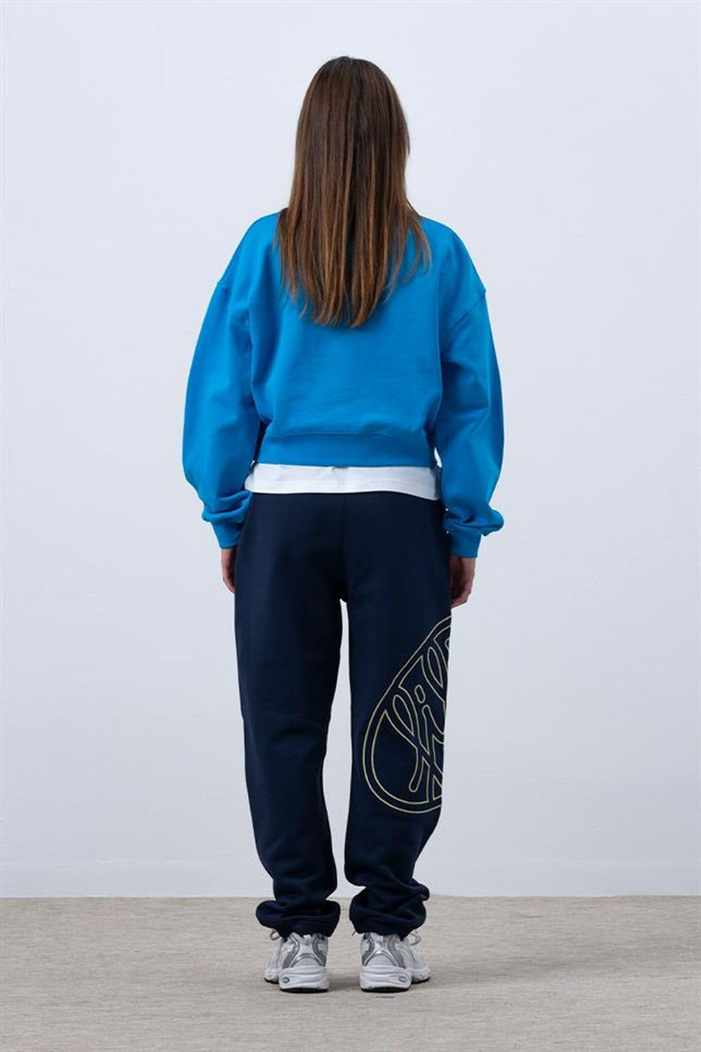 Kadın Lacivert Core Loose Fit Jogger