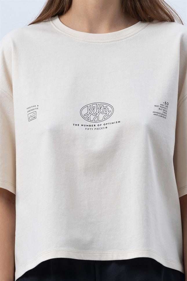 Fifty Pieces-Kum Core Oversize Mid Length T-Shirt-T-Shirts-7-Milagron.com