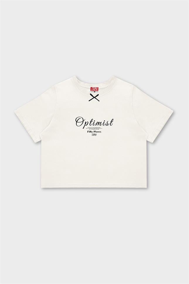 Fifty Pieces-Kum Fiyonk Detaylı T-Shirt-T-Shirts-5-Milagron.com