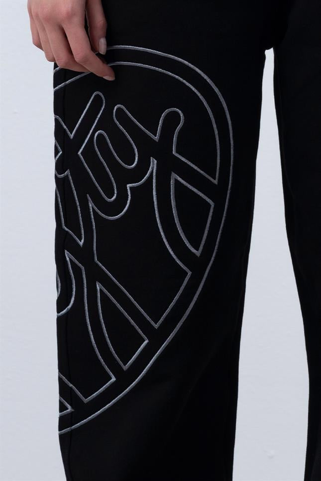 Fifty Pieces-Siyah Core Loose Fit Jogger-Eşofman-5-Milagron.com