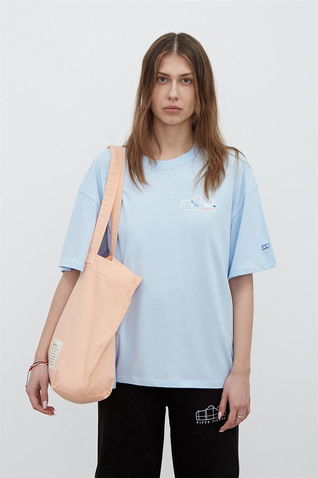 Fifty Pieces-Soluk Efektli Somon Bez Tote Çanta-Bez Çanta-2-Milagron.com