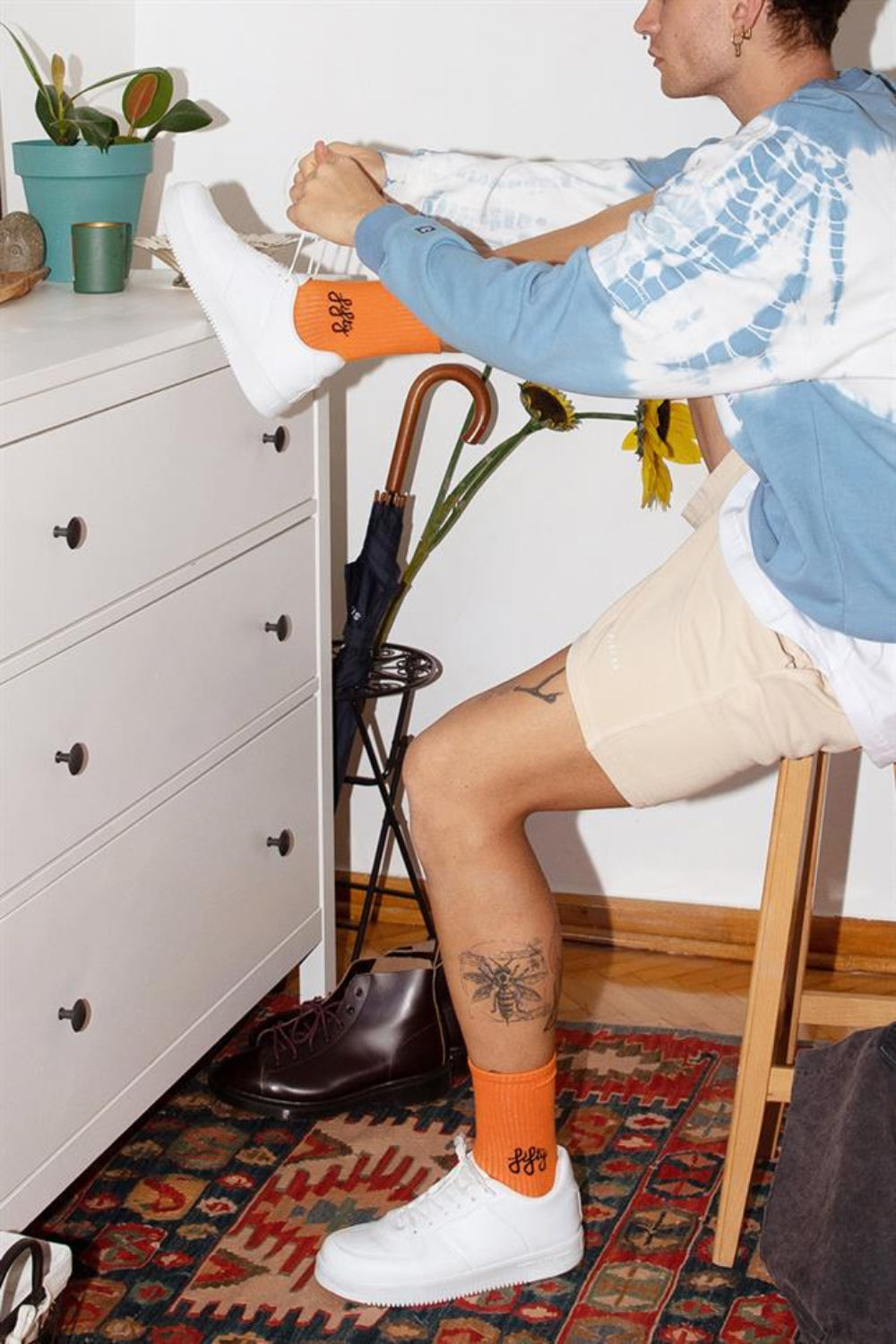 Fifty Pieces-Turuncu Favorite Çorap-Çorap-1-Milagron.com