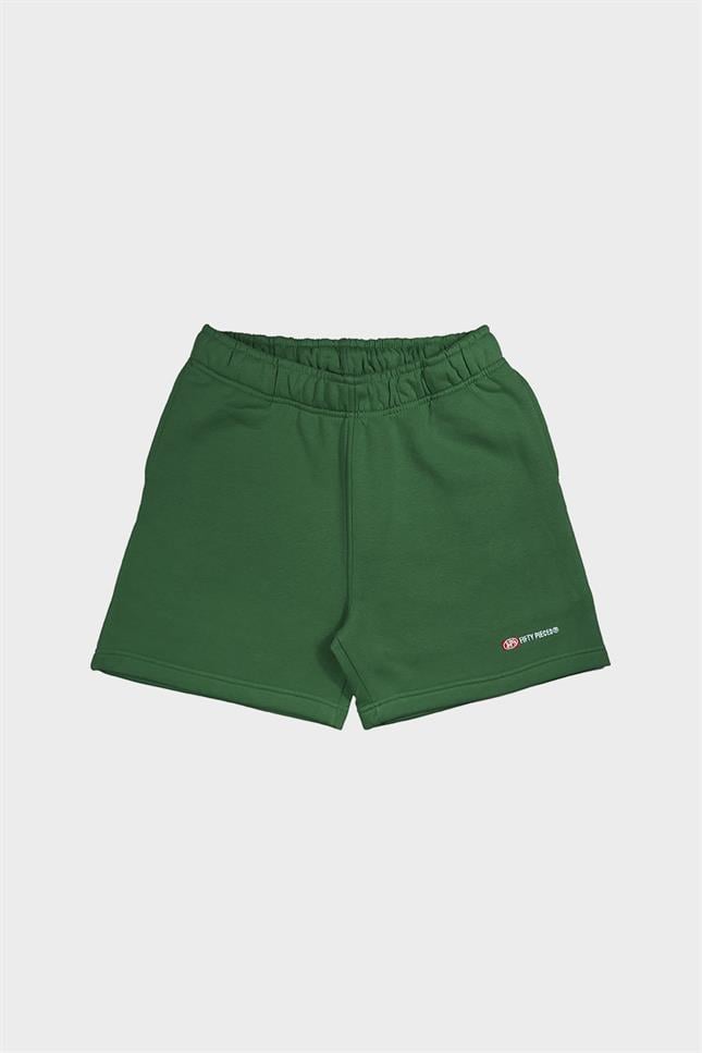 Fifty Pieces-Yeşil Bermuda Jogger Şort-Şort-5-Milagron.com