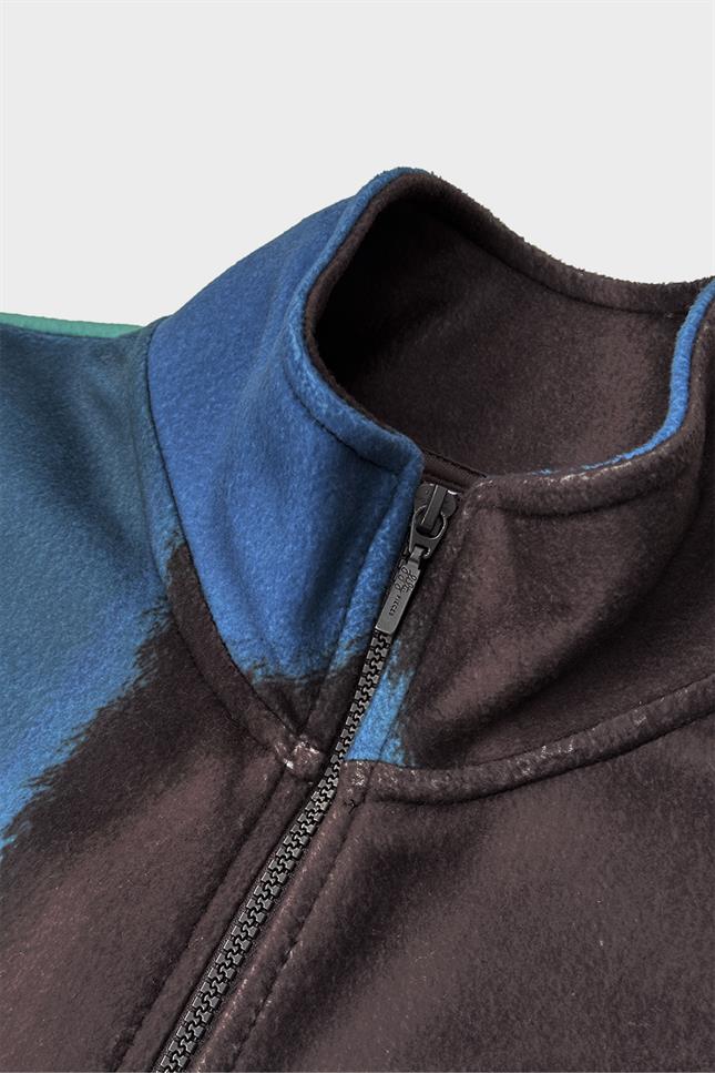 Fifty Pieces-Yeşil Fermuarlı Polar Yelek-Yelek-8-Milagron.com