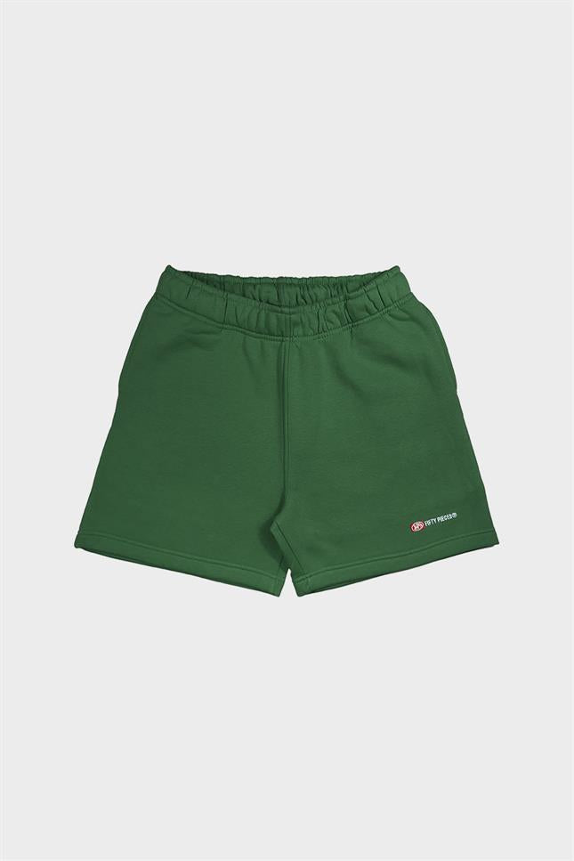 Fifty Pieces-Yeşil Loose Fit Jogger şort-Şort-5-Milagron.com