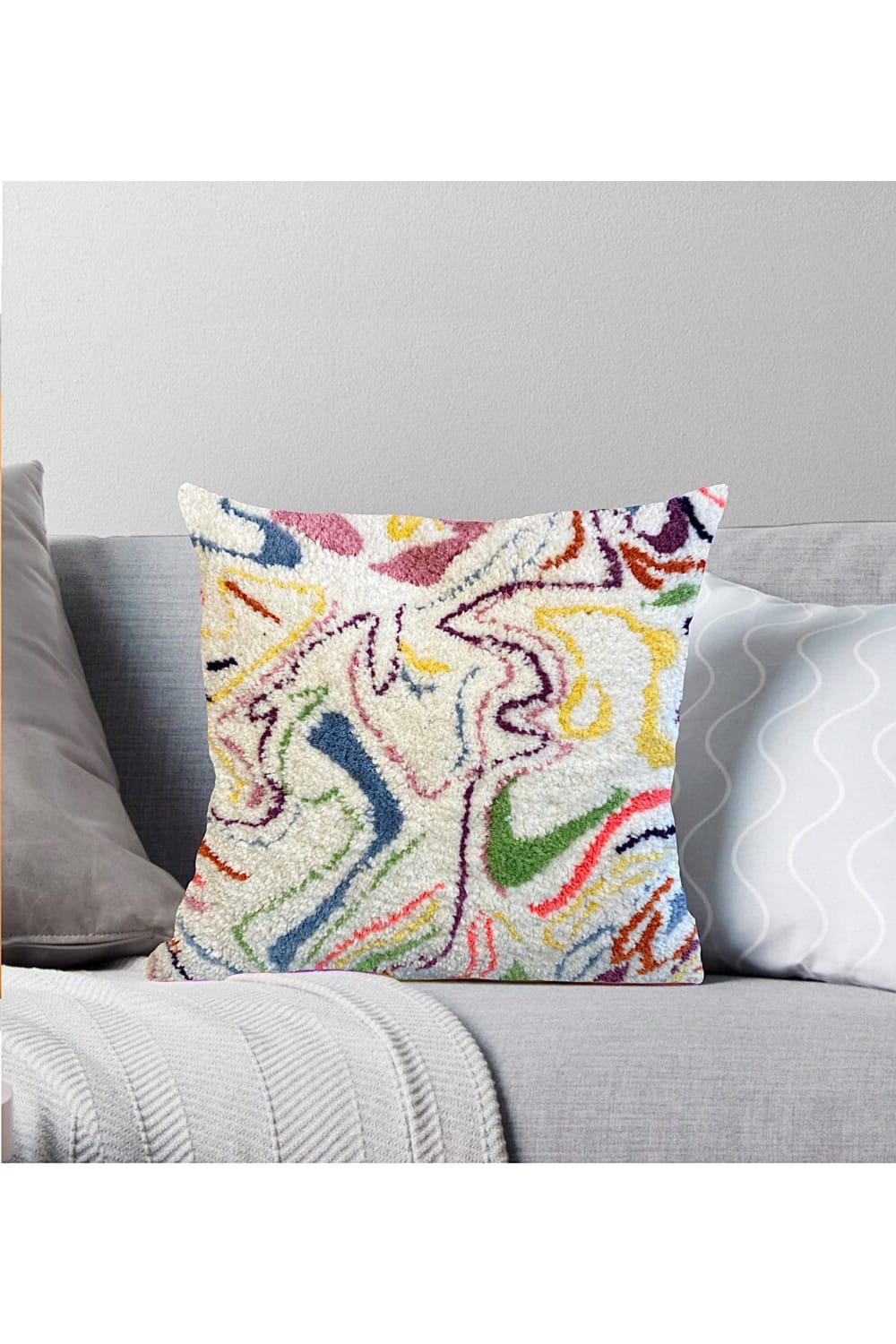 Fille á Fille Design Studio-Akış Kırlent-Battaniye-2-Milagron.com