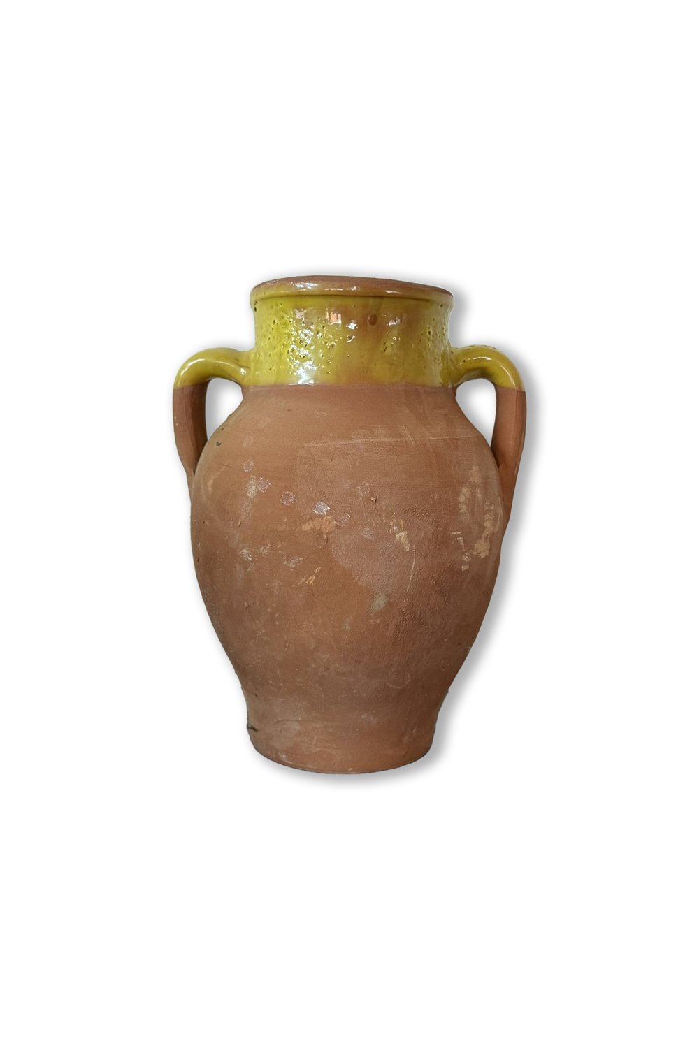 Fin All Design-Sarı Sırlı Küp No.16-Vazo-1-Milagron.com