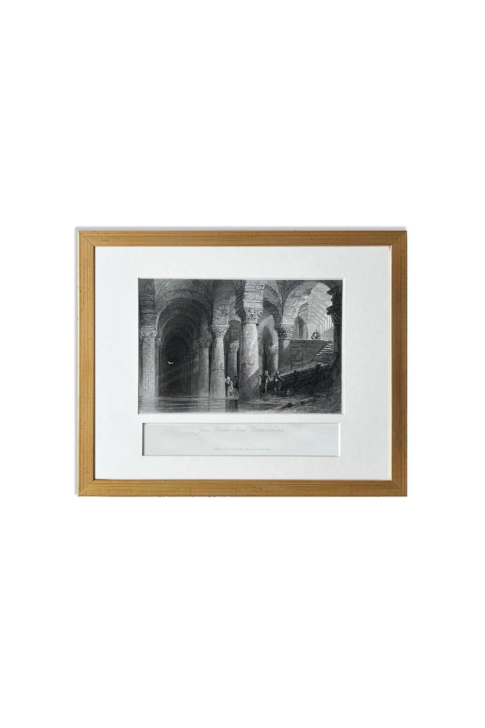 Fin All Design-Thomas Allom Gravür Tablo No.1-Tablo-1-Milagron.com