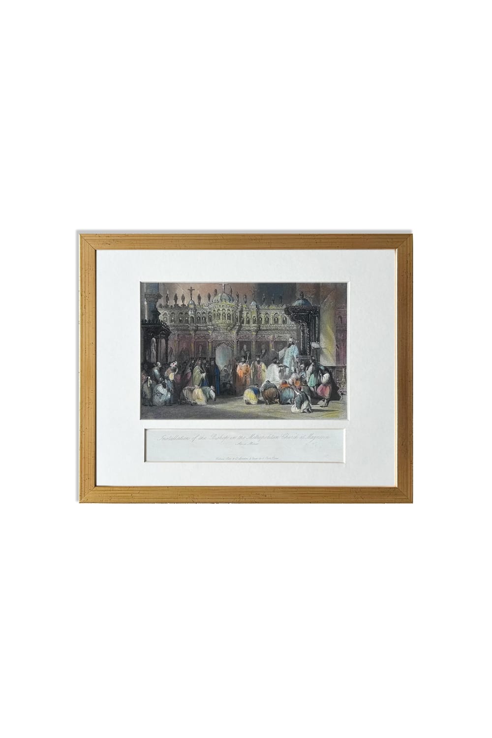 Fin All Design-Thomas Allom Gravür Tablo No.7-Tablo-1-Milagron.com