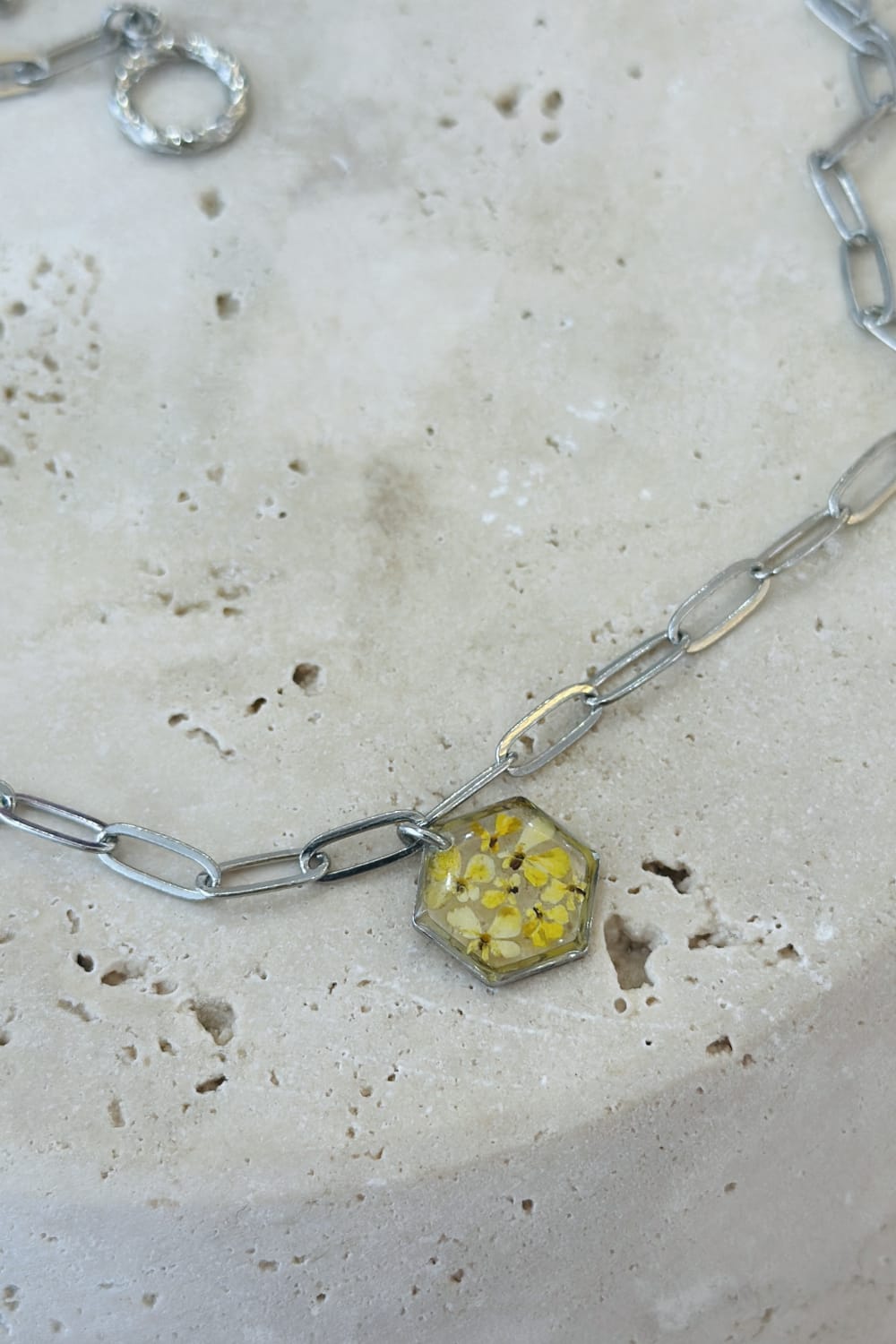 Fiorel Design-Golden Garden Rhodium - Yellow-Kolye-1-Milagron.com