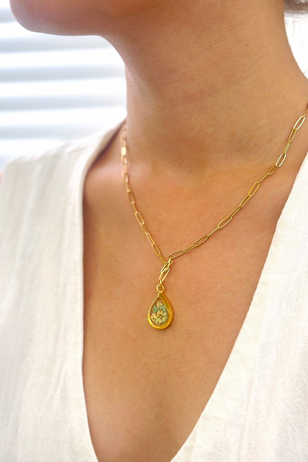 Fiorel Design-Golden Garden Teardrop - Blue-Kolye-2-Milagron.com