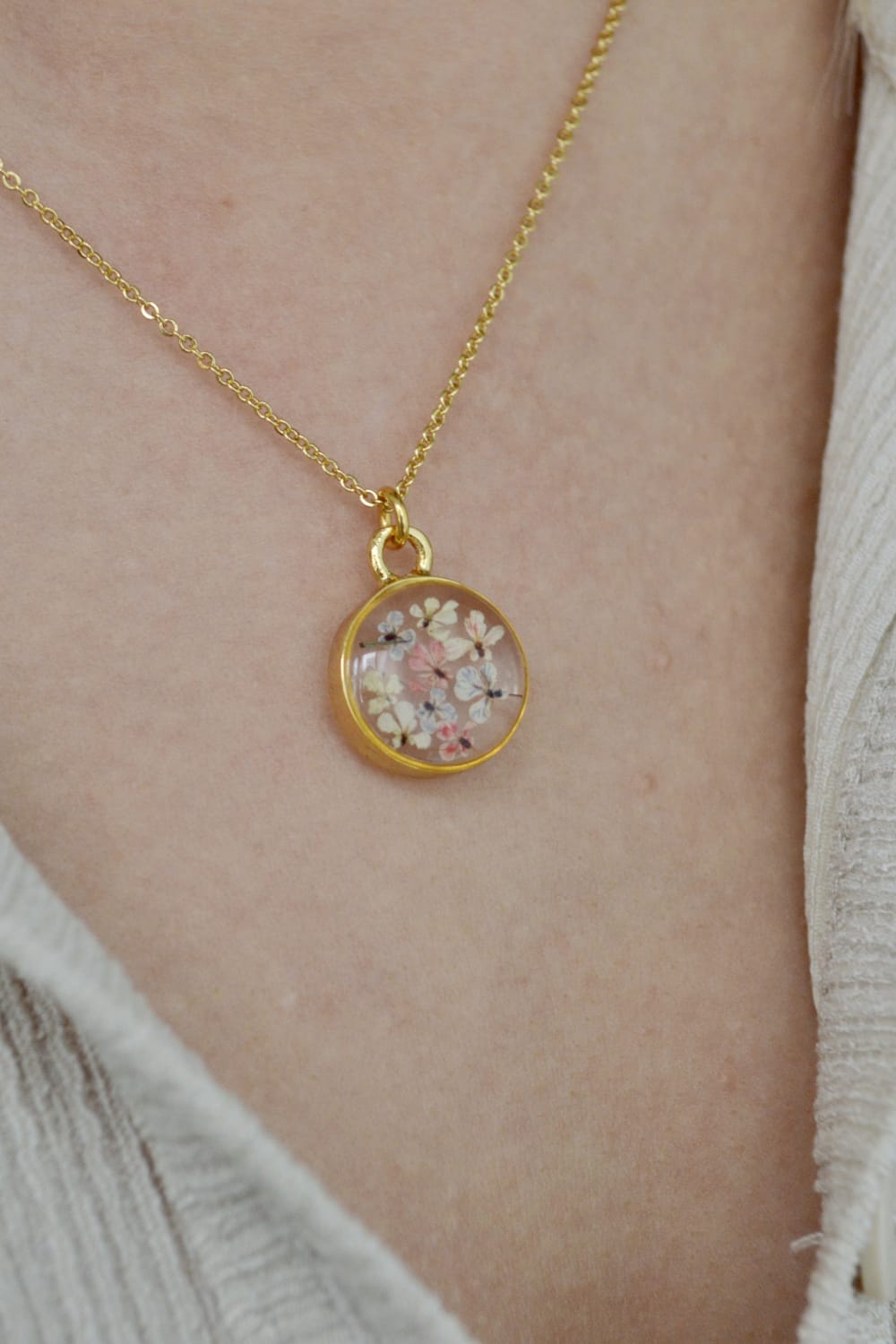 Fiorel Design-Joy And Happiness Circle Kolye-Kolye-2-Milagron.com