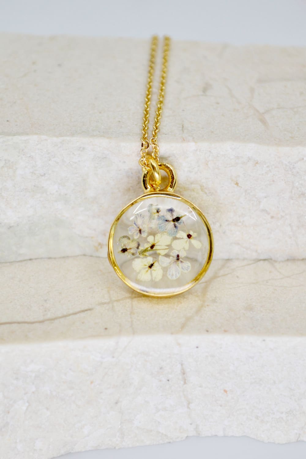 Fiorel Design-Muted Volet Circle Kolye-Kolye-1-Milagron.com