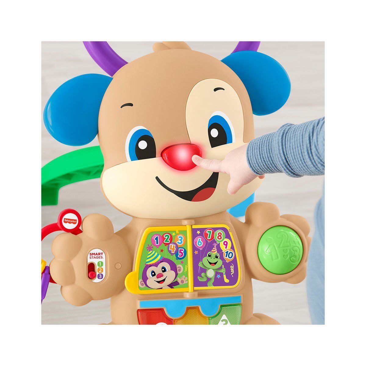 Fisher-Price-Eğitici Köpekçik Yürüteç /Türkçe-Bebek Oyuncakları-4-Milagron.com