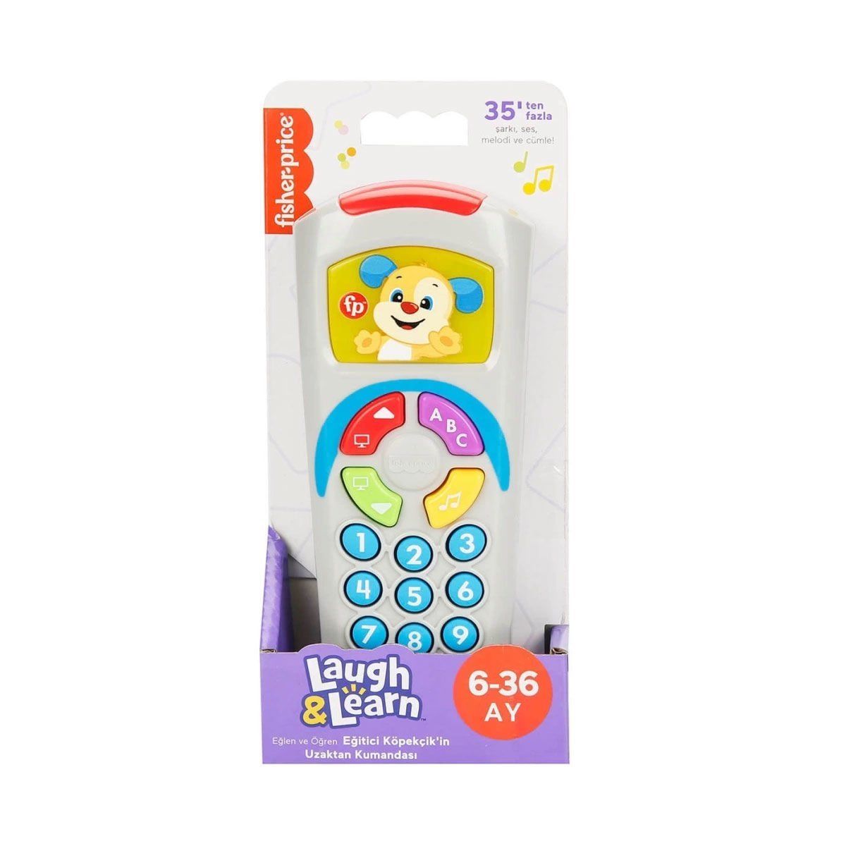 Fisher-Price-Fisher Price Eğitici Köpekçiğin Uzaktan Kumandası-Bebek Oyuncakları-1-Milagron.com