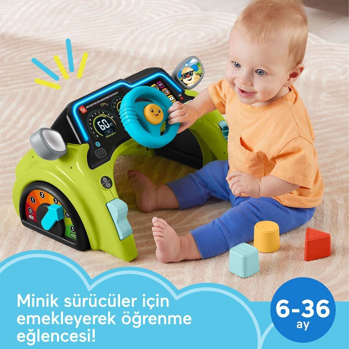 Hyr91 Fisher-Price Lnl İLk Arabam