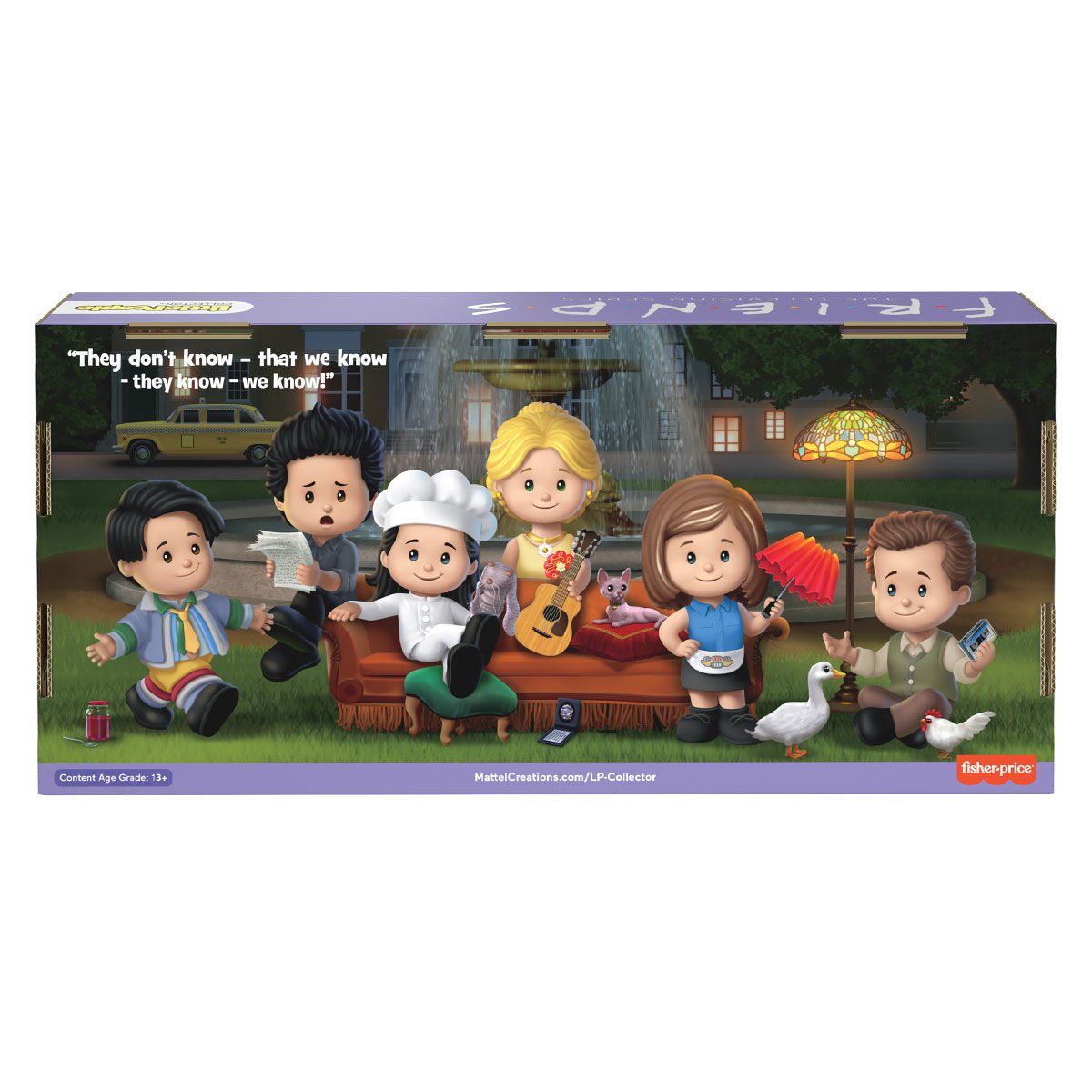 Fisher-Price-Little People Collector Friends Tv Dizisi 6'Lı Özel Set-Oyuncak-1-Milagron.com