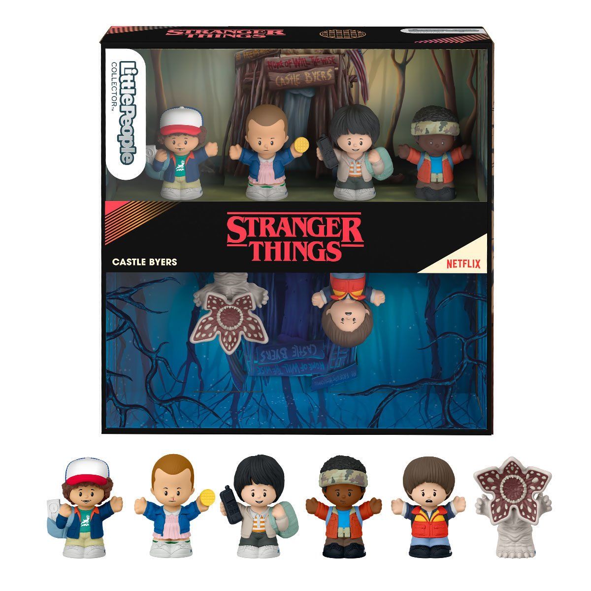 Fisher-Price-Little People Collector Stranger Things Netflix Dizisi 6'Lı Özel Set-Oyuncak-1-Milagron.com