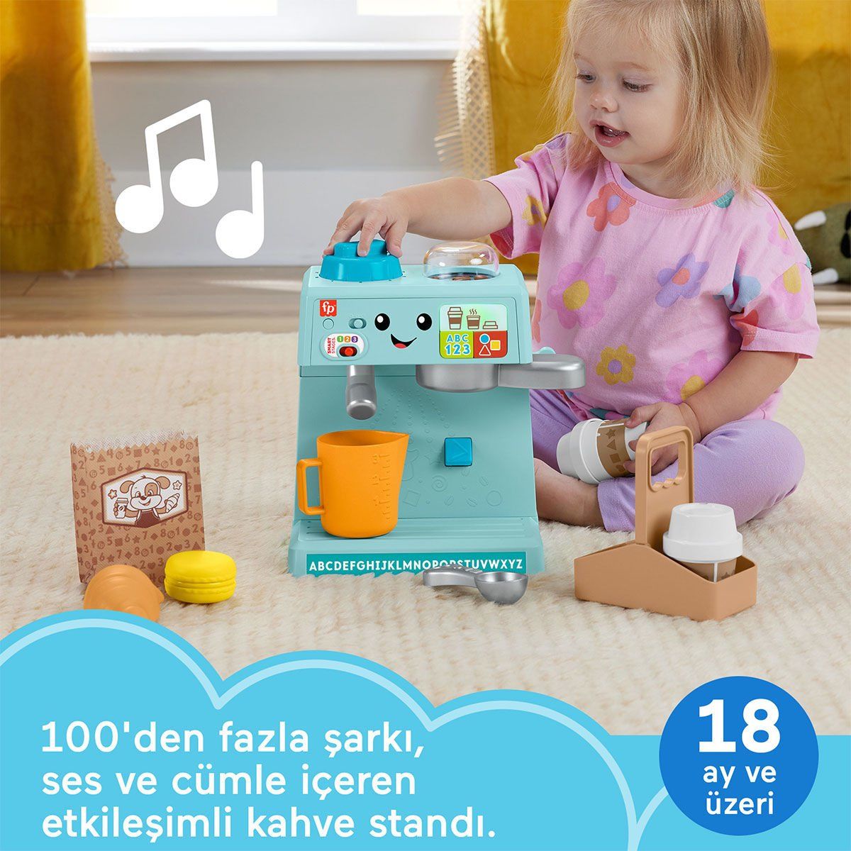 Hyr99 Fisher-Price Lnl Kahve Yapmayı Öğreniyorum
