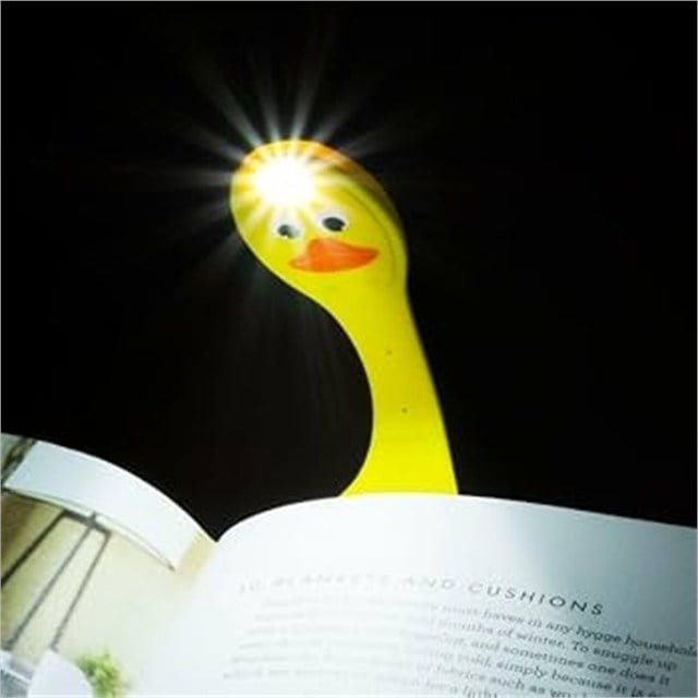 Flexilight-Duck - Esnek Okuma Lambası Ördek-Kitap Okuma Lambası-3-Milagron.com
